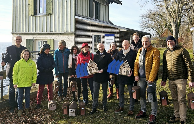 Umweltprojekt der GKWG mit Nistkastenaktion